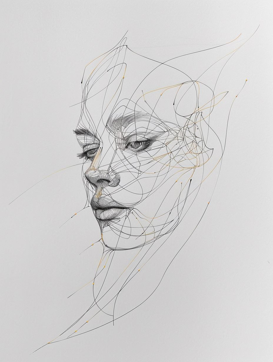 Ethereal Charcoal Portrait Sketches - Image 4
