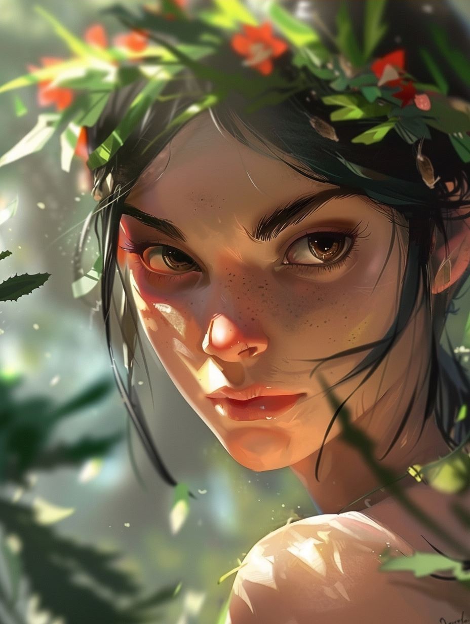 Ethereal Glow Soft Portrait - Image 4