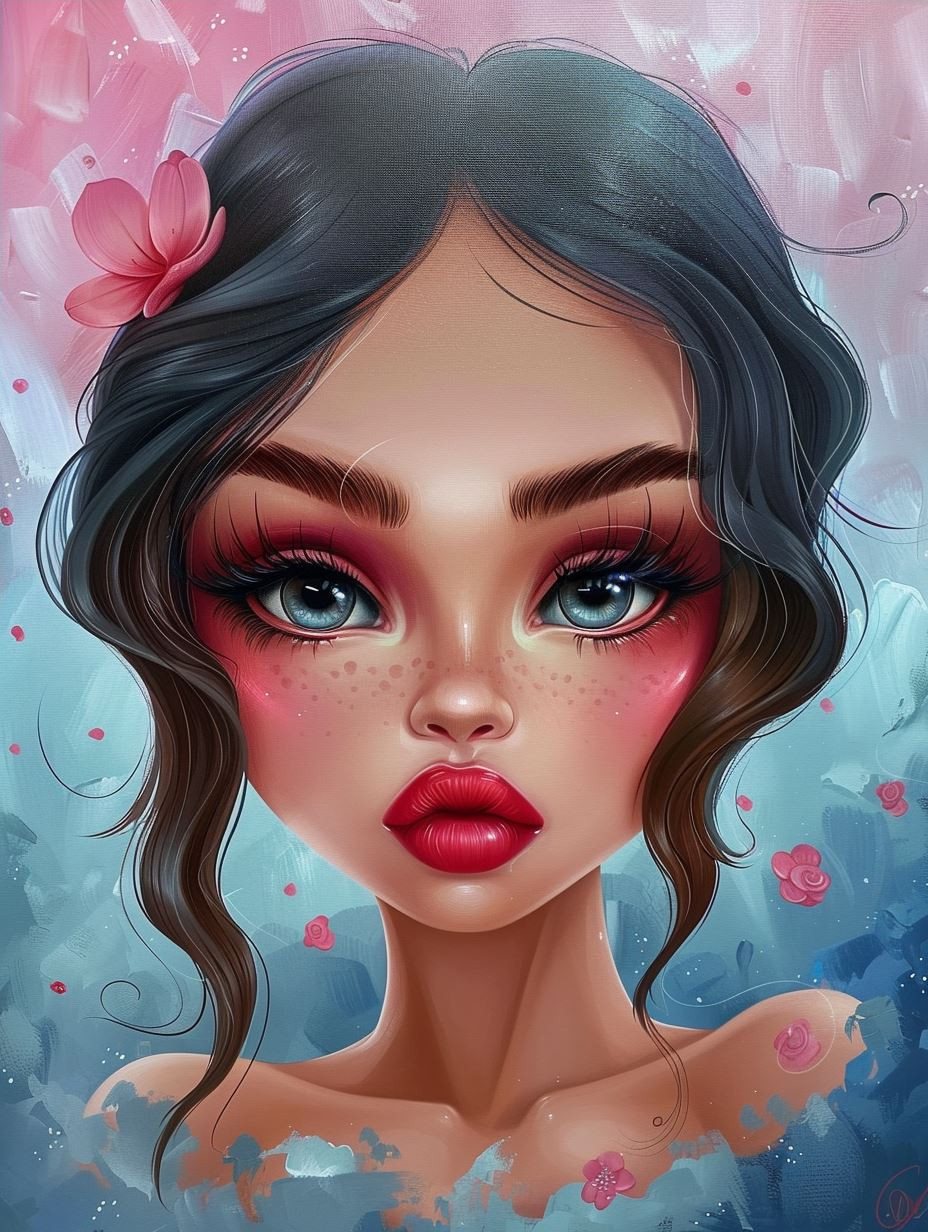 Ethereal Doll Like Portrait - Image 4