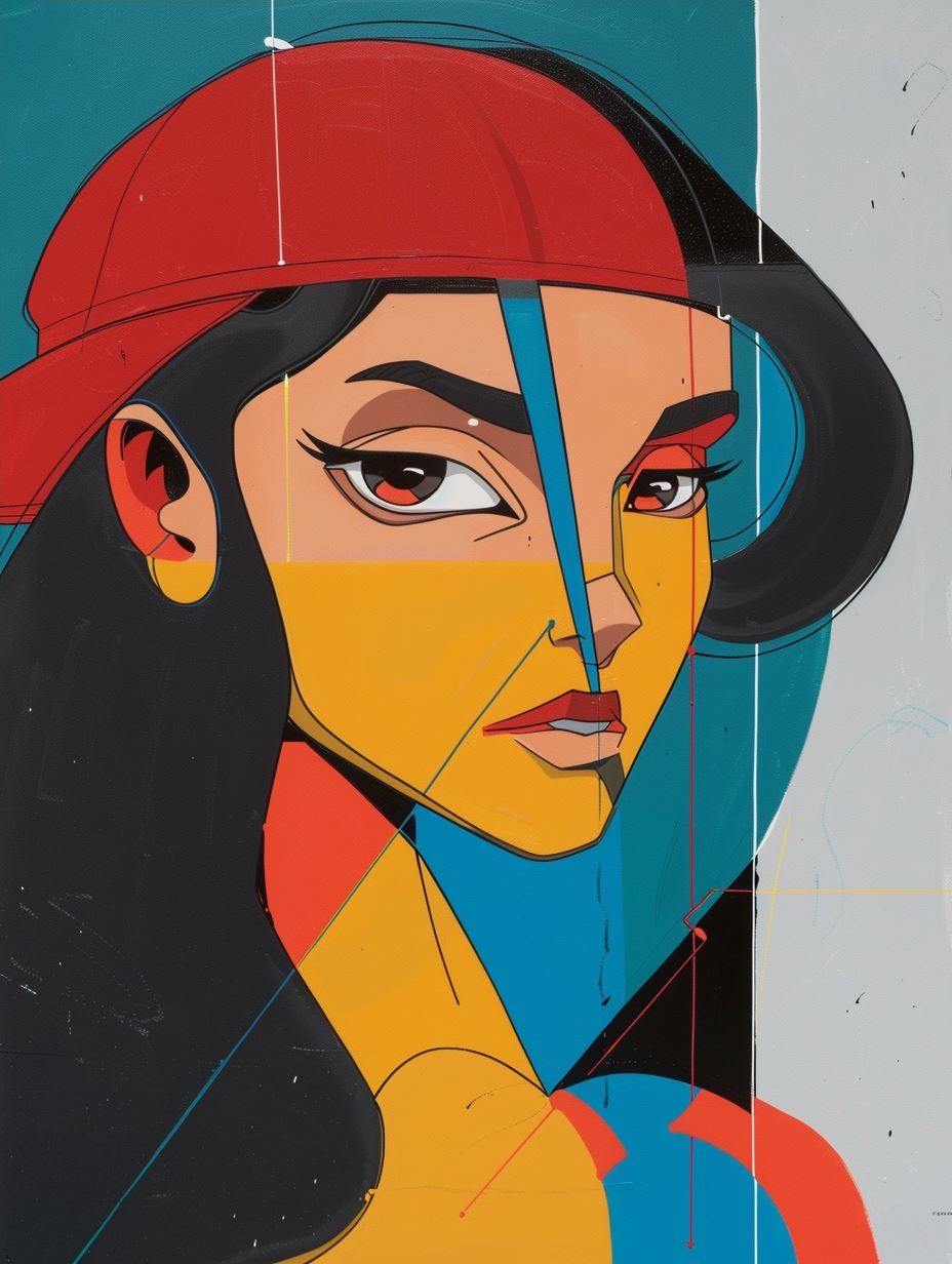 Modern Pop Art Femme Fatale - Image 4