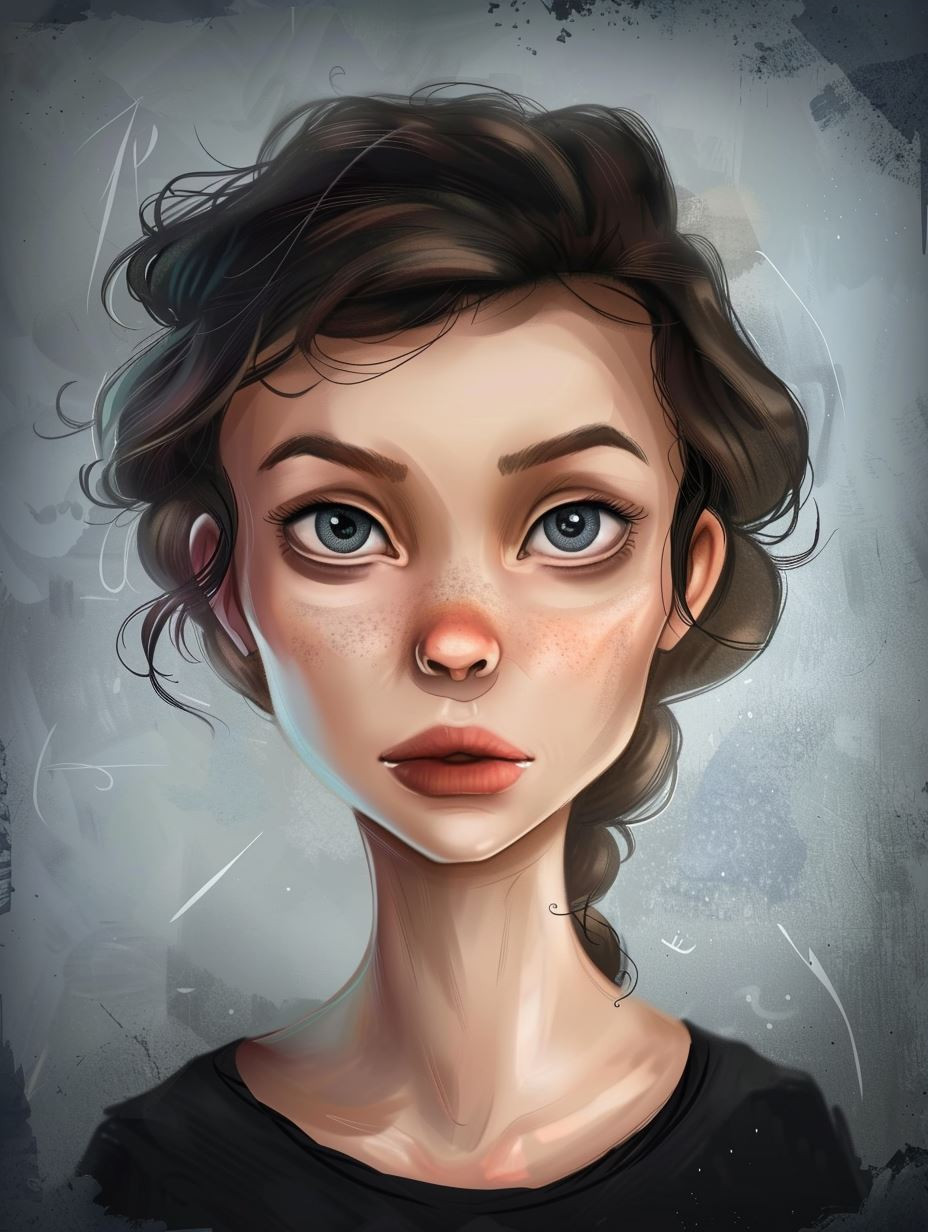 Stylized Digital Portrait Art - Image 3