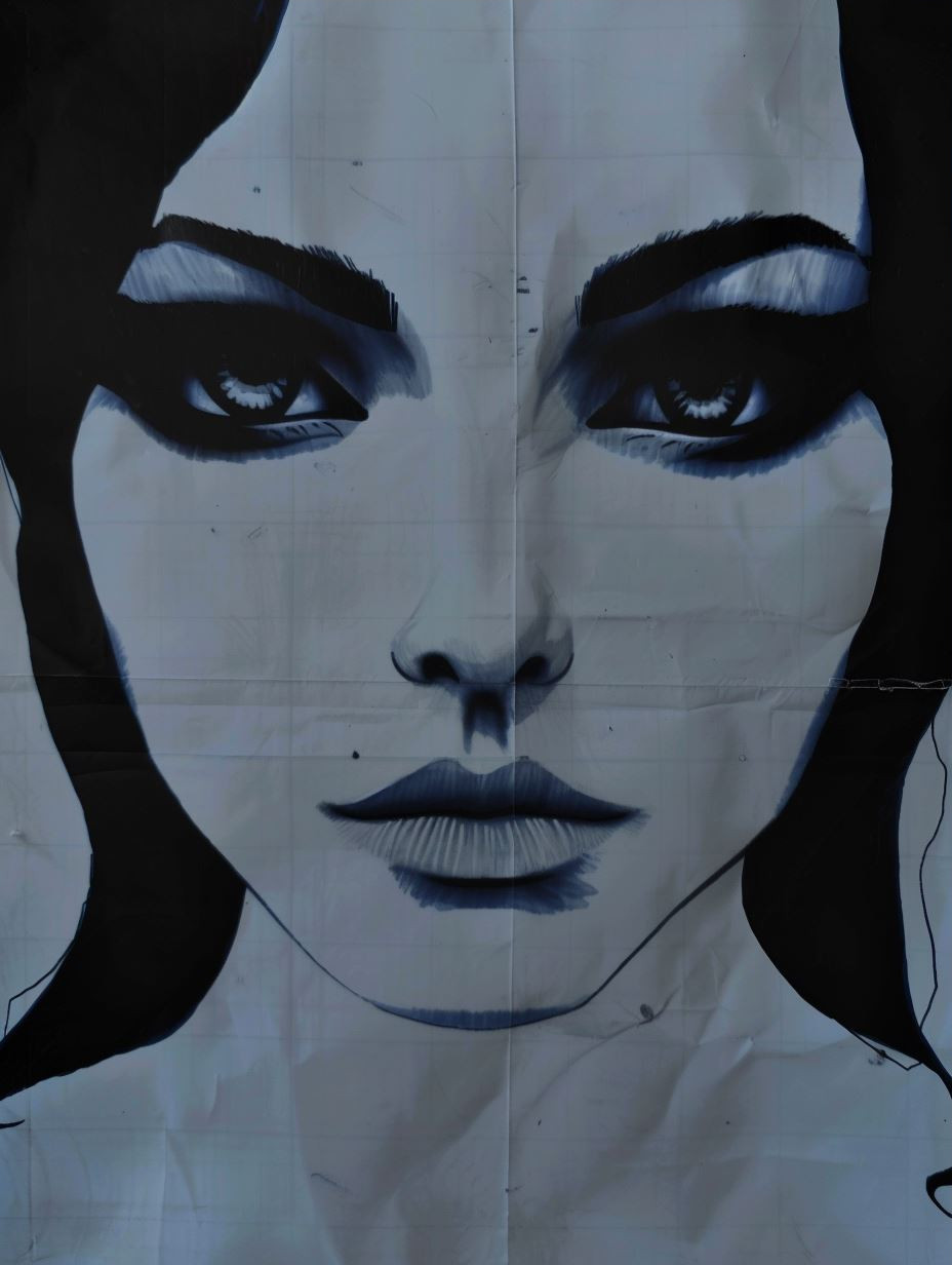 Ethereal Gaze of Frozen Shadows - Image 3