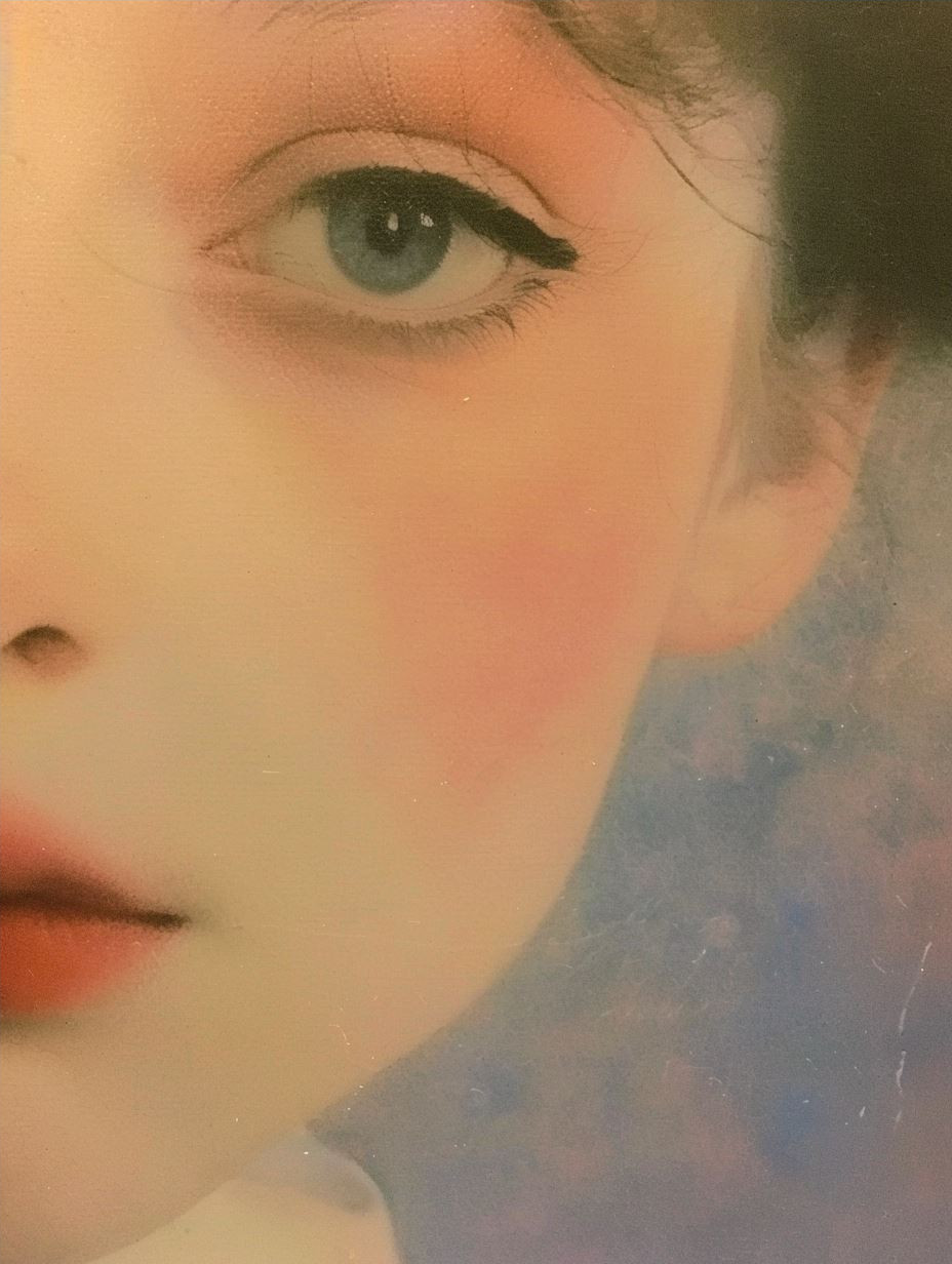 Ethereal Pale Portraiture Study - Image 4