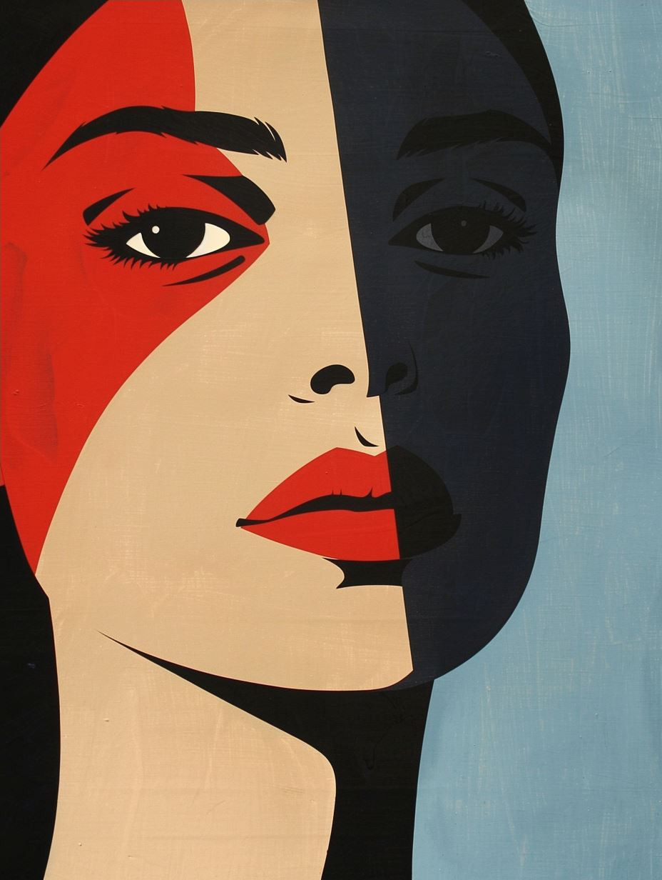 Crimson Shadows: A Study in Contrast - Image 4