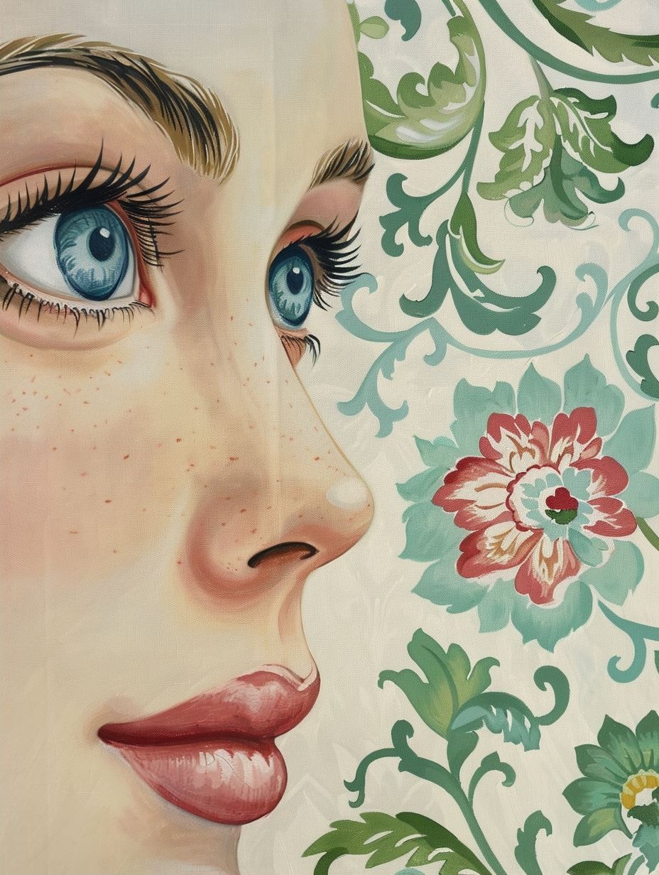 Ethereal Flora Portraiture Study - Image 2