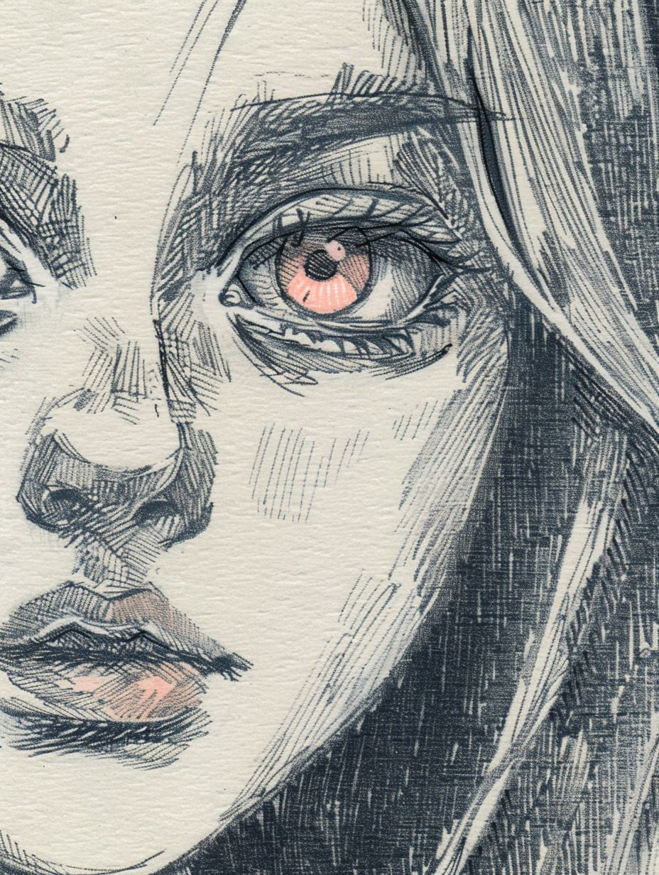 Ink Void Portrait - Image 2