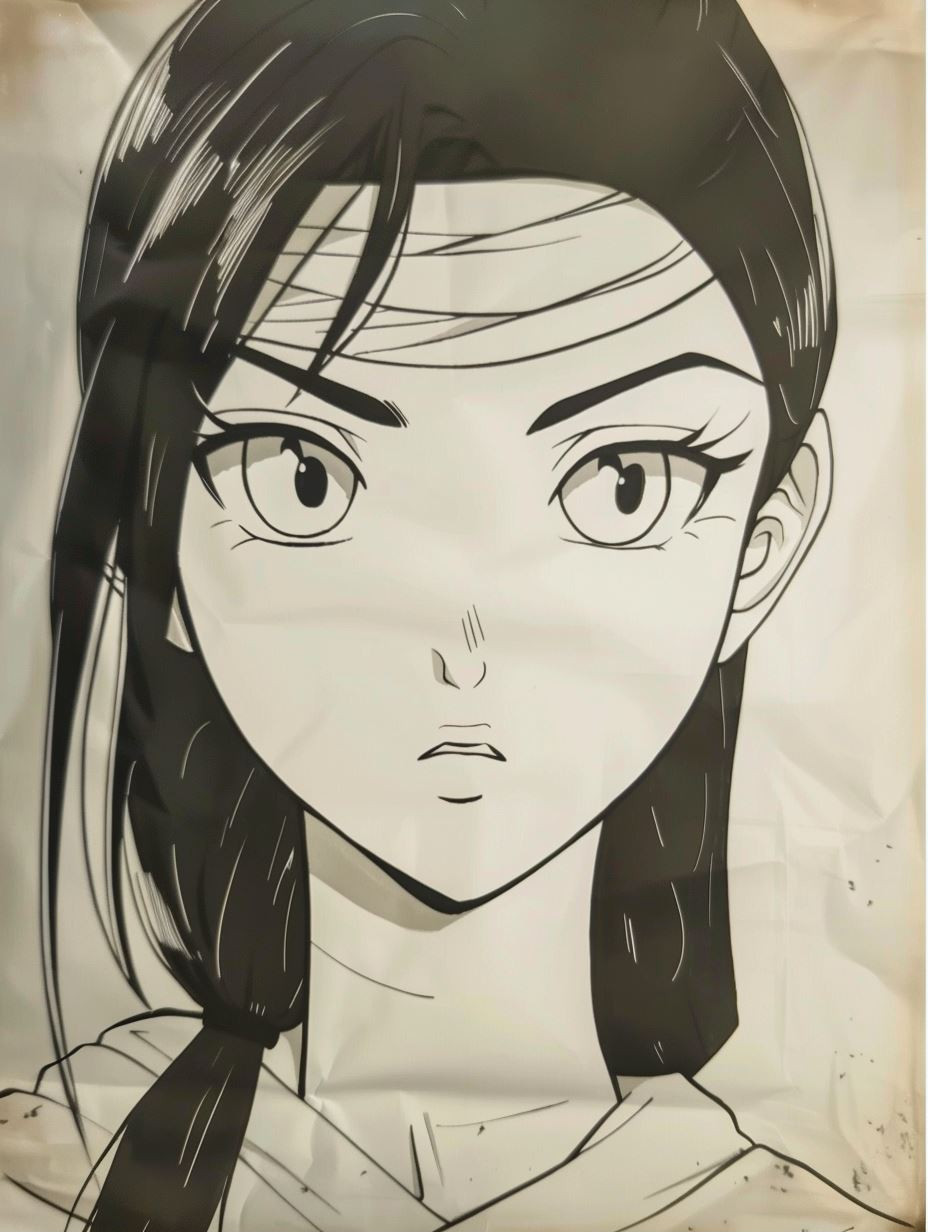 Evolution of Digital Anime Portrait Art - Image 1