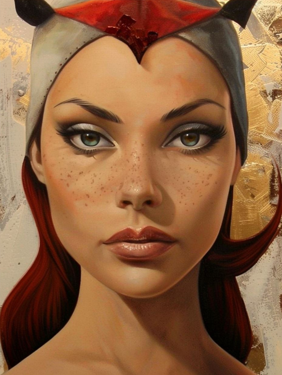 Serene Porcelain Beauty Mask - Image 4