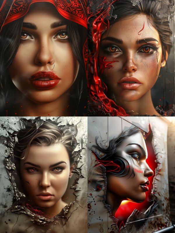Fragments of Digital Beauty