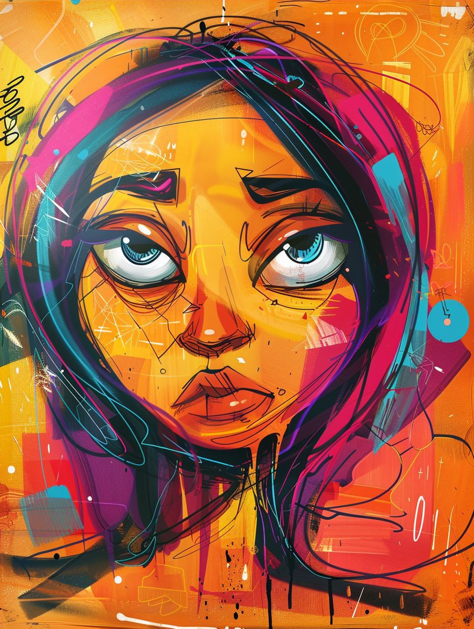 Vibrant Visions of Modern Abstract Portraits - Image 4