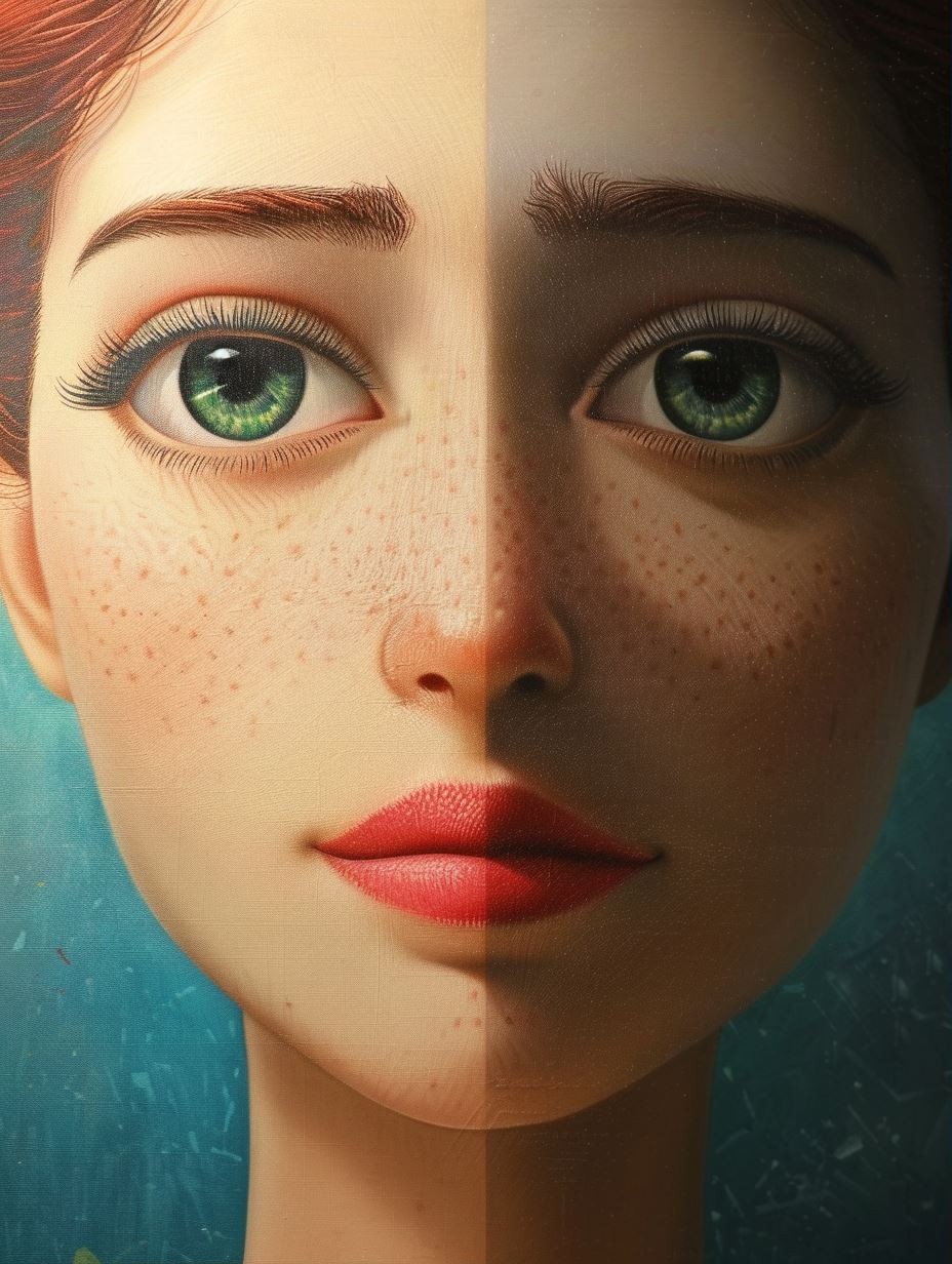 Dual Light Portrait Study