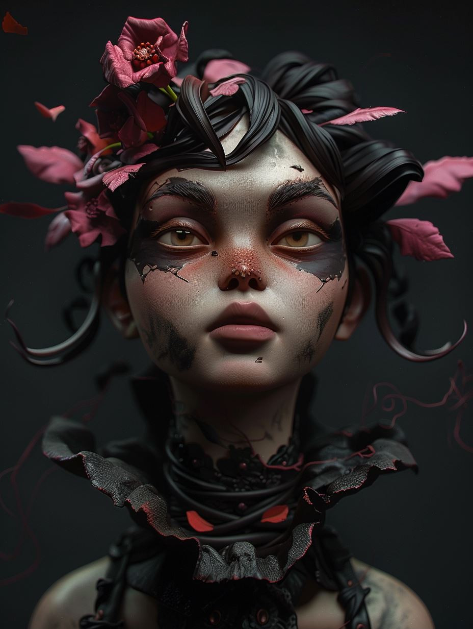 Dark Ethereal Portraits of Gothic Entities - Image 2