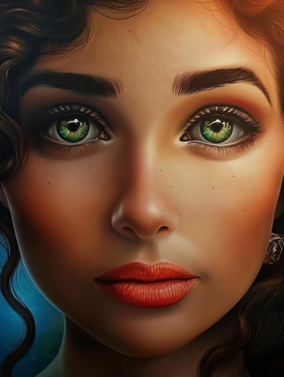 Ethereal Gazes: A Study of Digital Portraits - Image 1