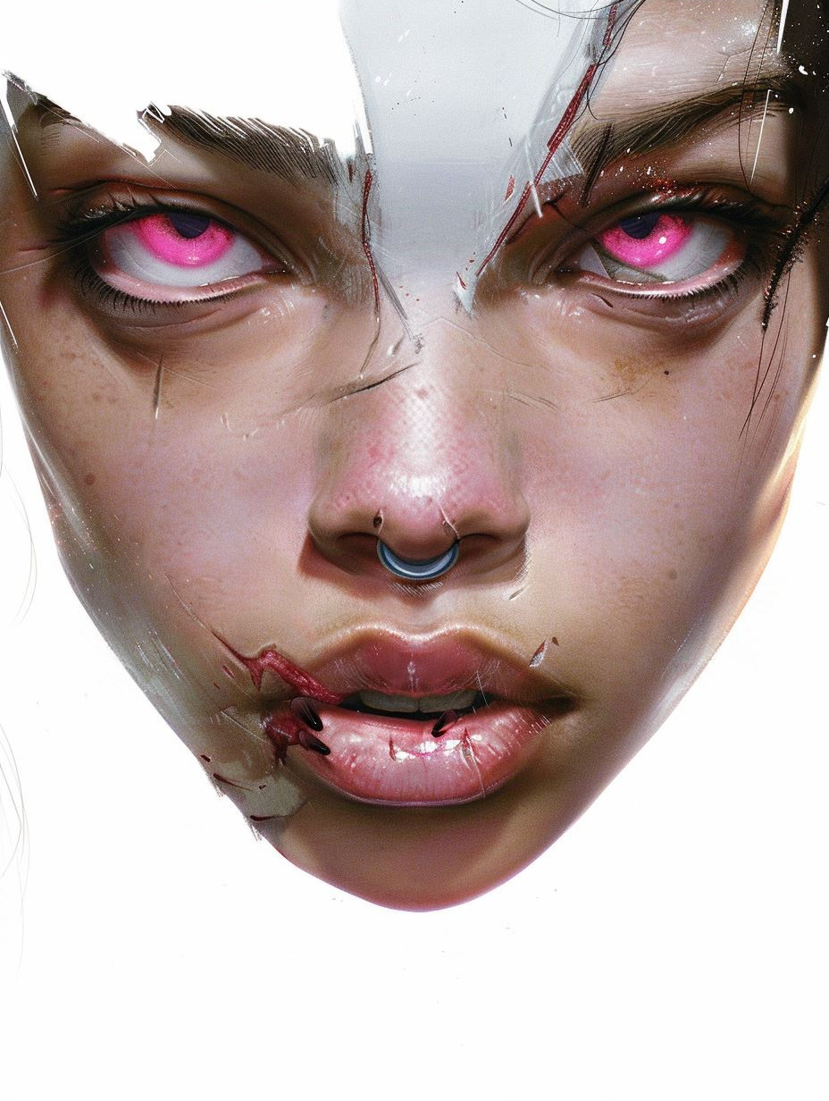 Fragmented Android Soul Portraits - Image 3