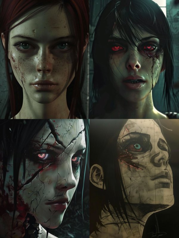 Haunting Portraits of Gothic Horror