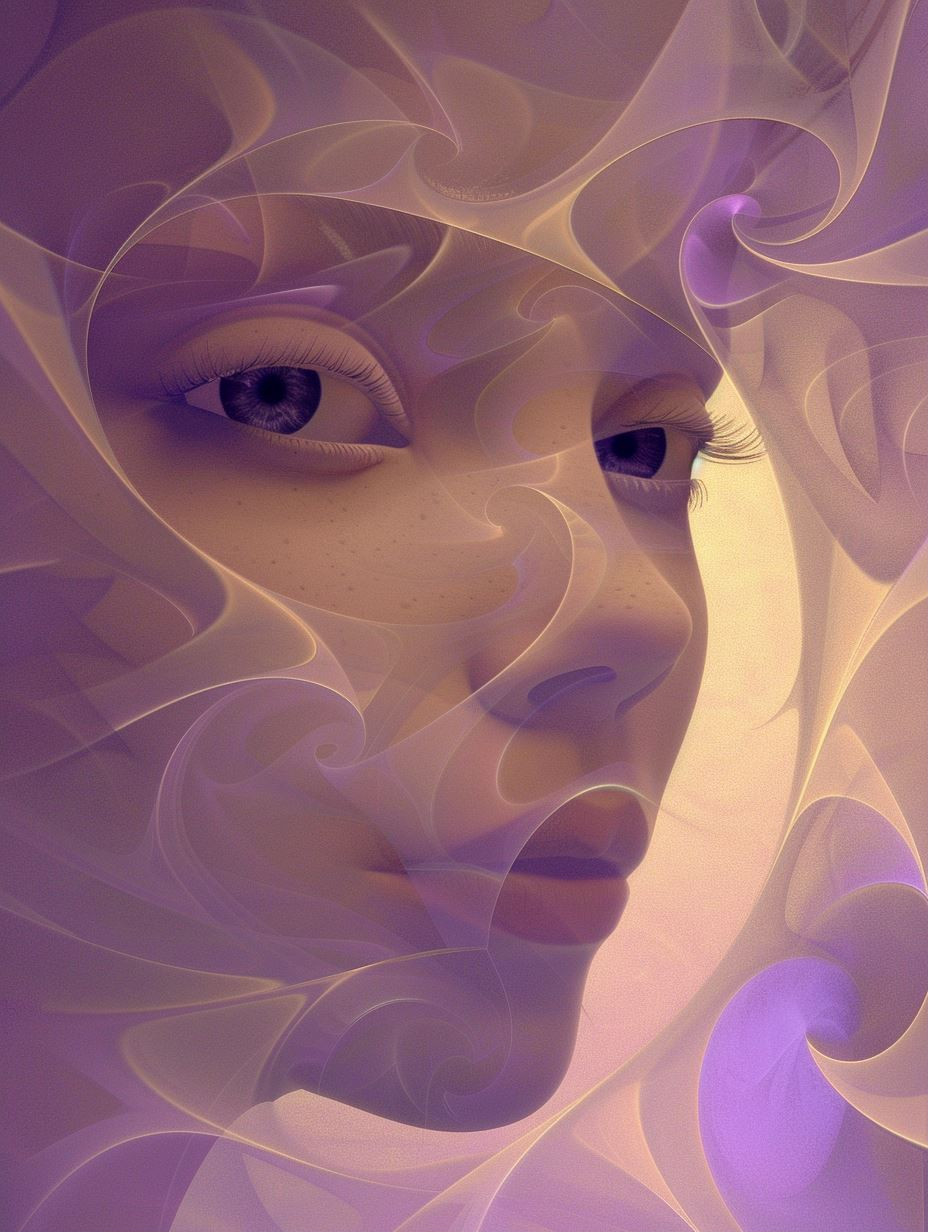 Ethereal Whispers of Fluid Light - Image 1