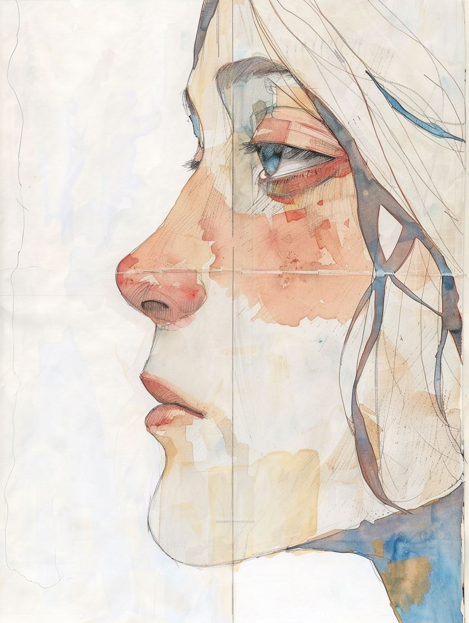 Ethereal Portraits in Watercolor - Image 2