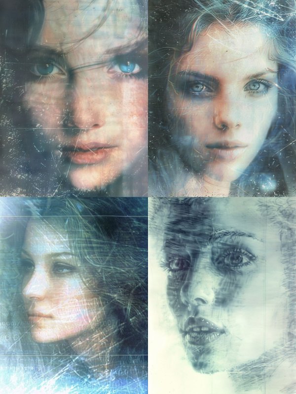 Fractured Gaze through Distorted Glass