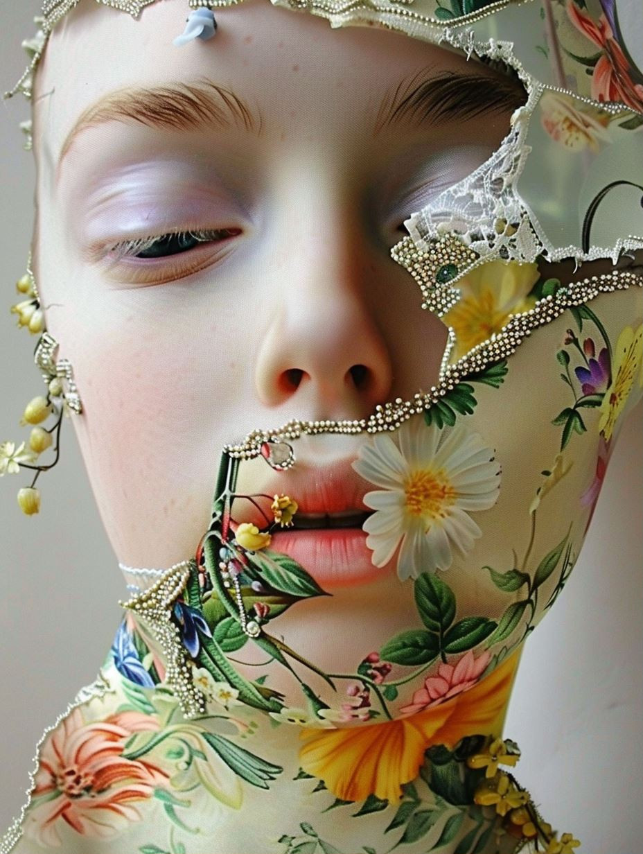 Floral Fusion Ethereal Portraits - Image 1