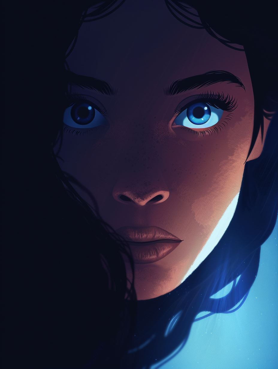 Gaze into the Azure Void - Image 1