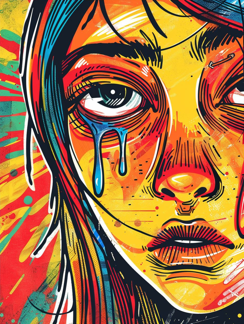 Vibrant Emotional Portrait Collage - Image 4