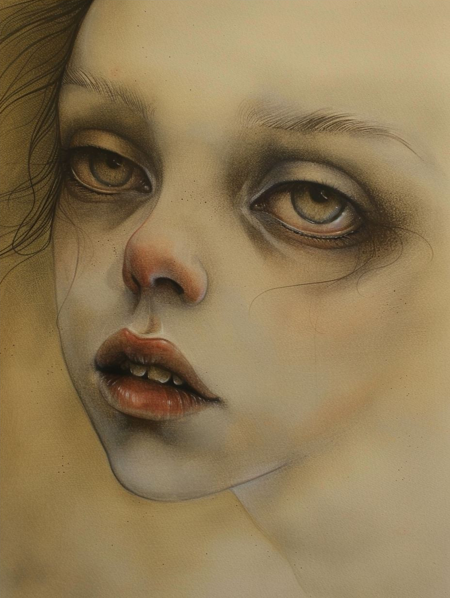 Haunting Gazes in Sepia - Image 4