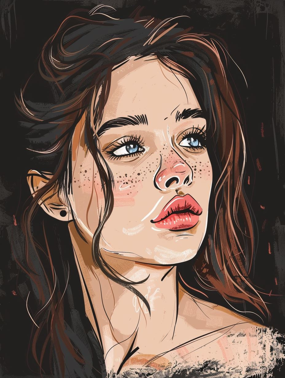 Moody Digital Portraiture Study - Image 1