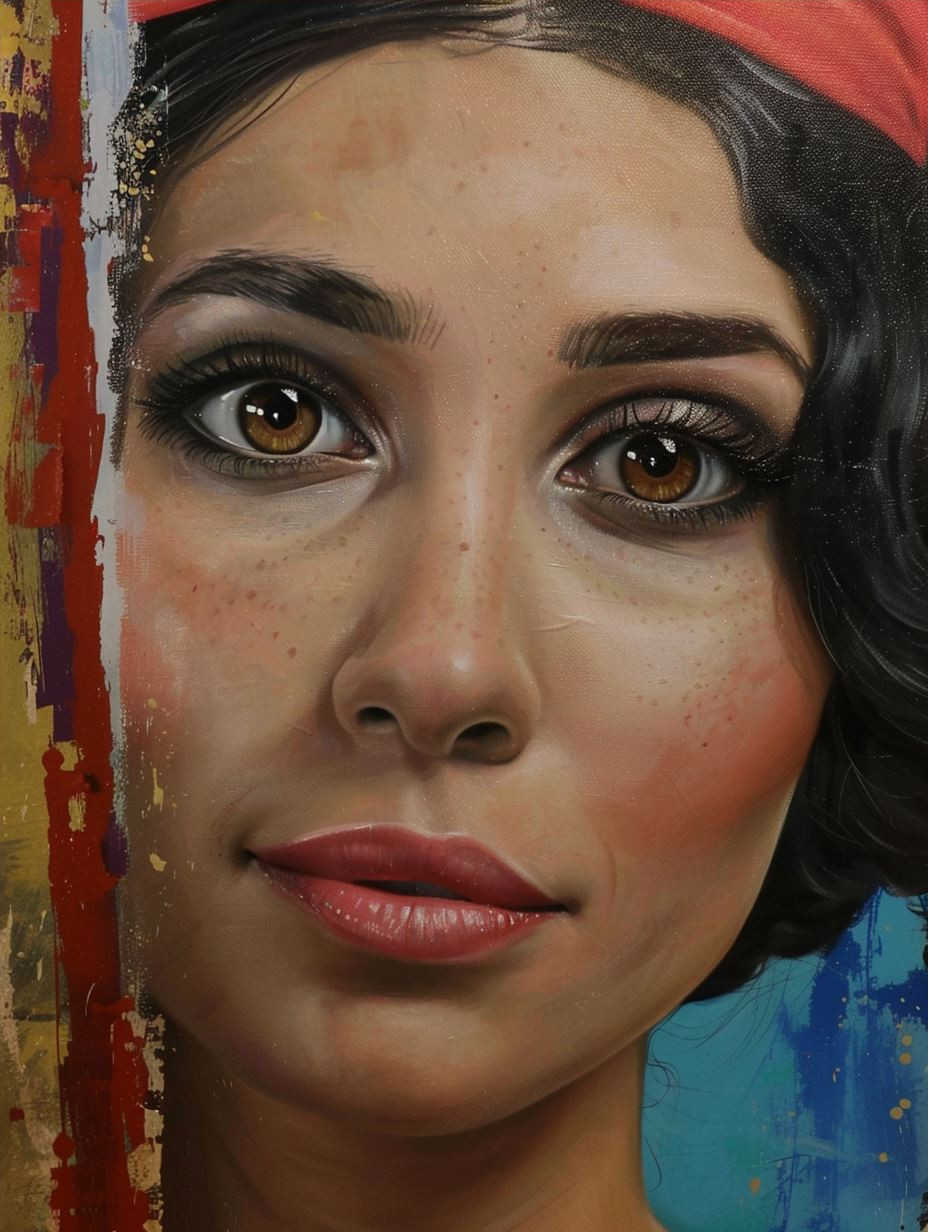 Diverse Gaze: A Study of Feminine Portraits - Image 4