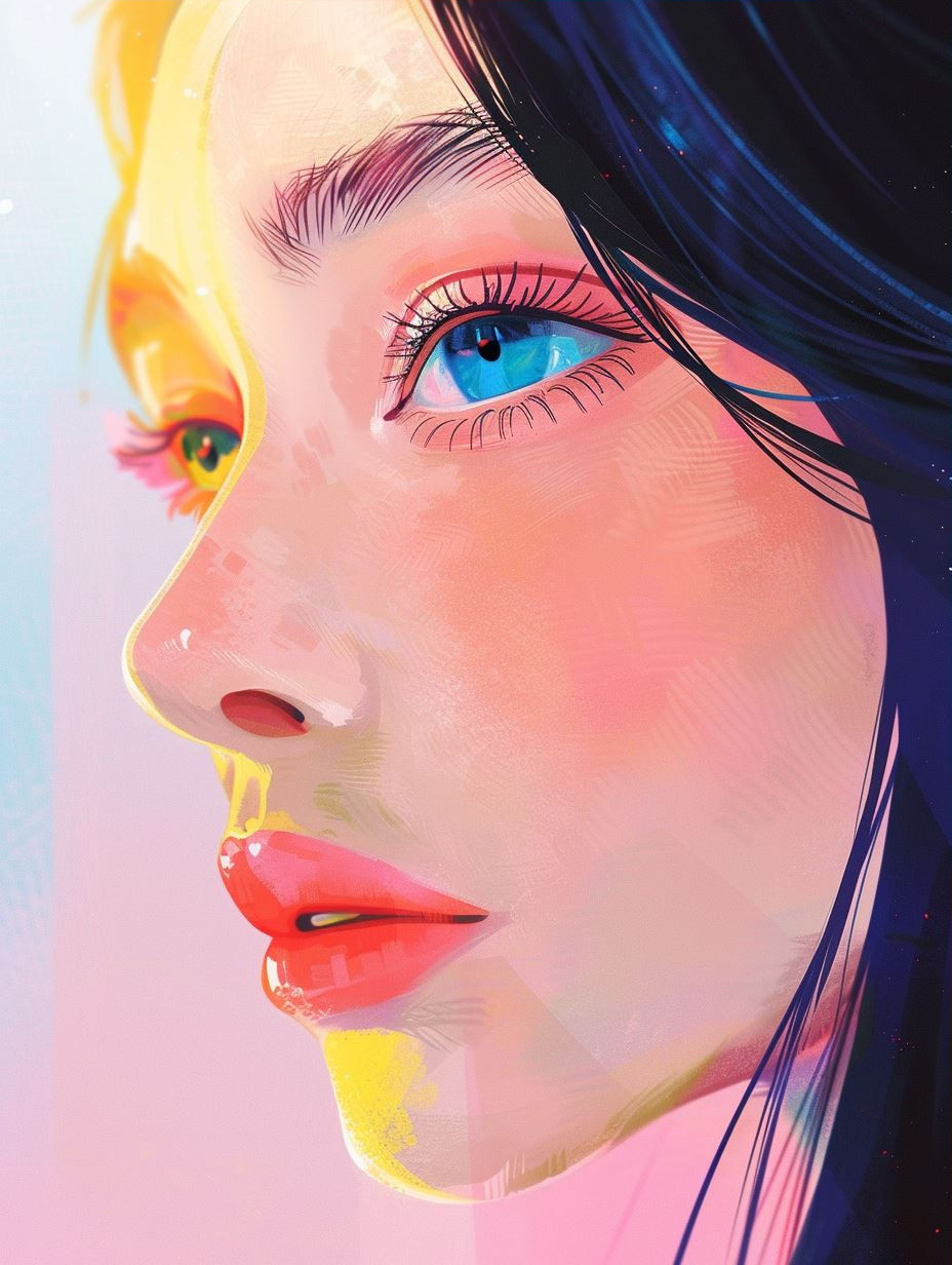 Vibrant Visions of Feminine Beauty - Image 3