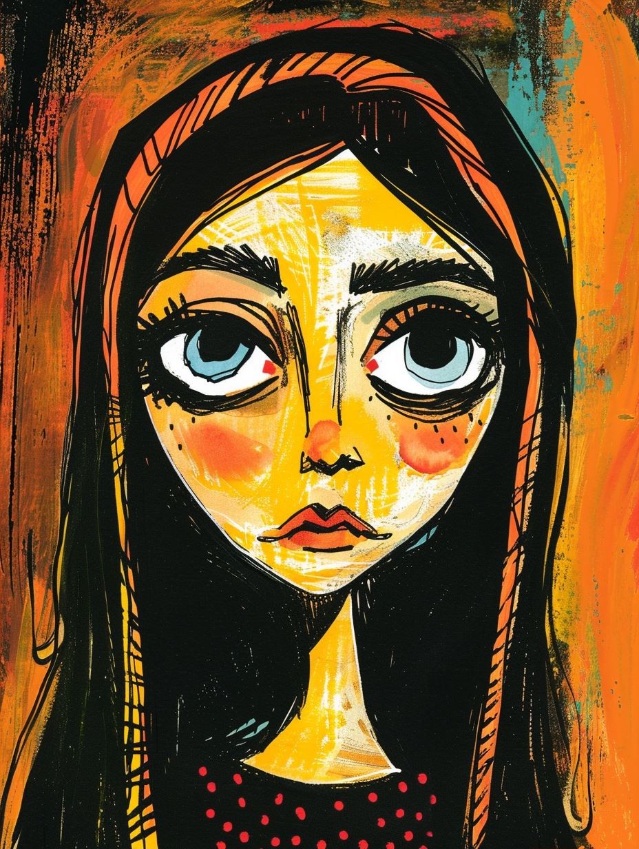 Vibrant Pop Art Portrait - Image 2
