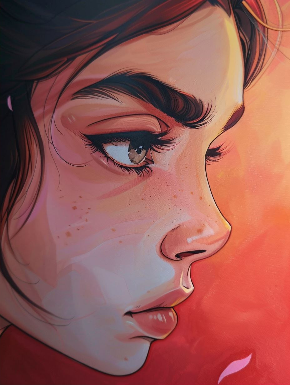 Whispers of the Soul: Digital Portraits - Image 2