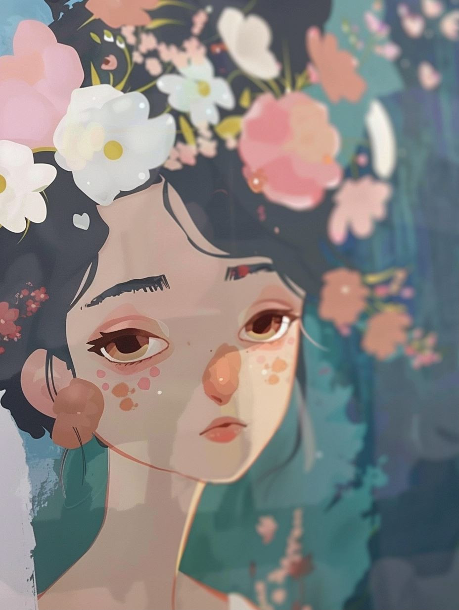 Ethereal Visions of Digital Feminine Art - Image 1