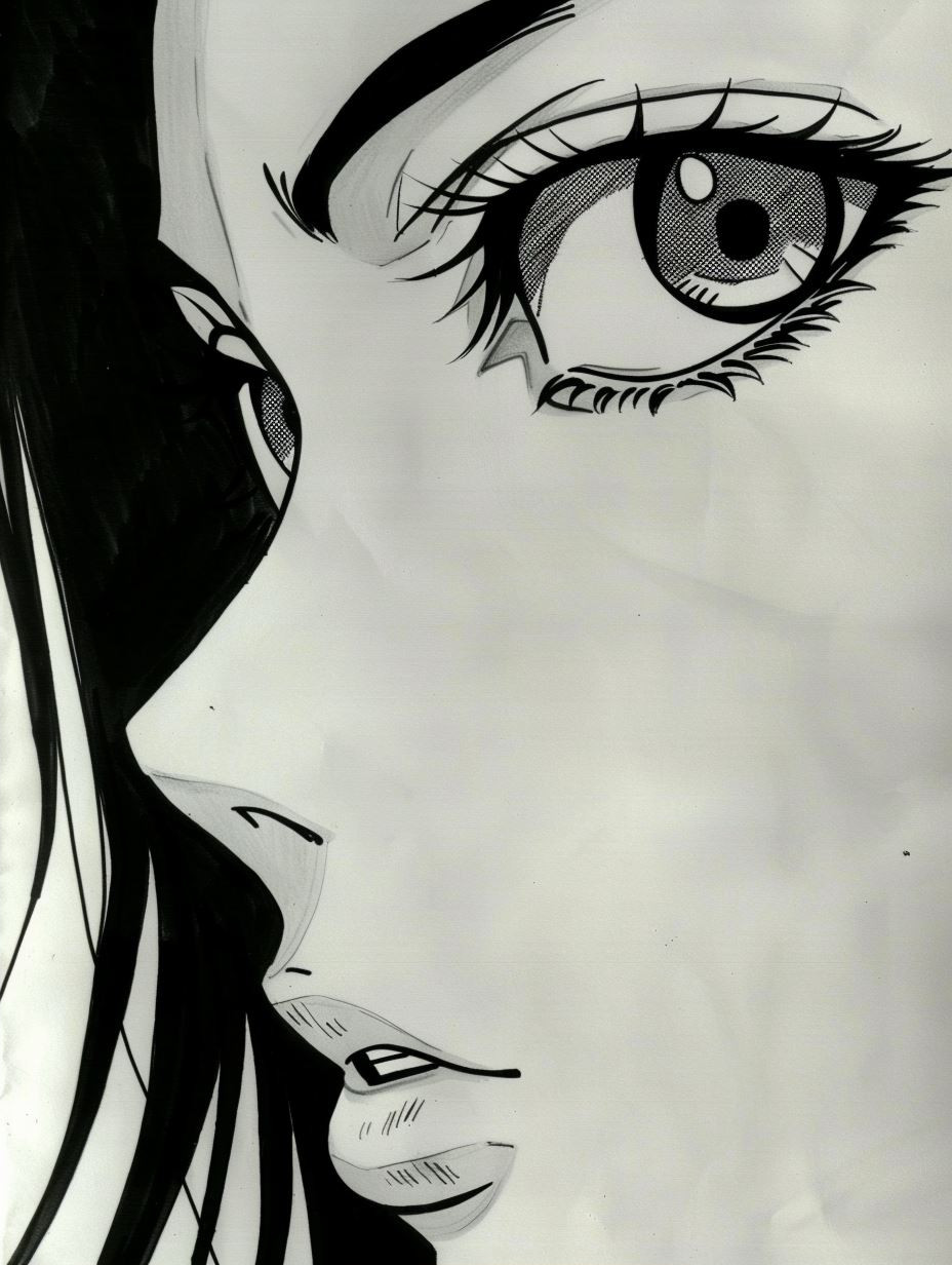Anime Style Portrait Art Studies - Image 2