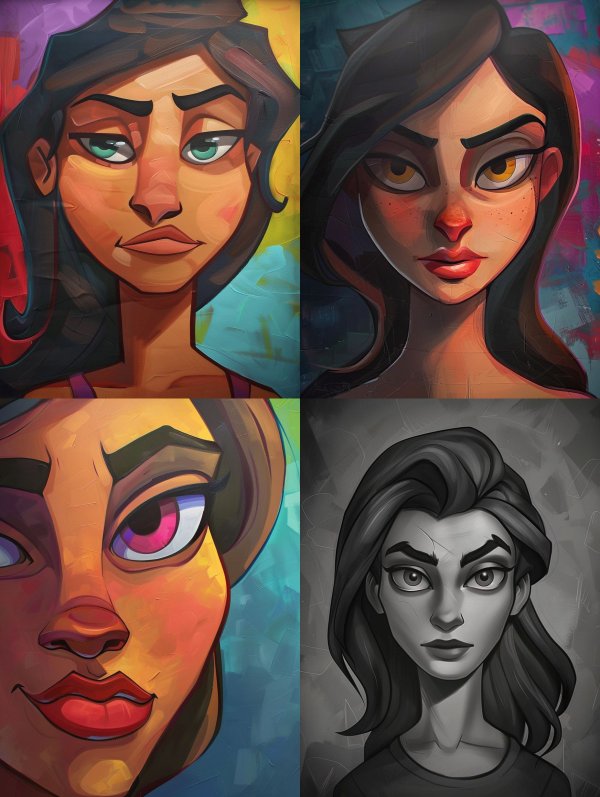 Four Expressions of Digital Artistry