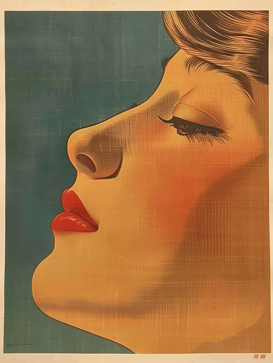 Vintage Art Deco Portraits of Women - Image 2