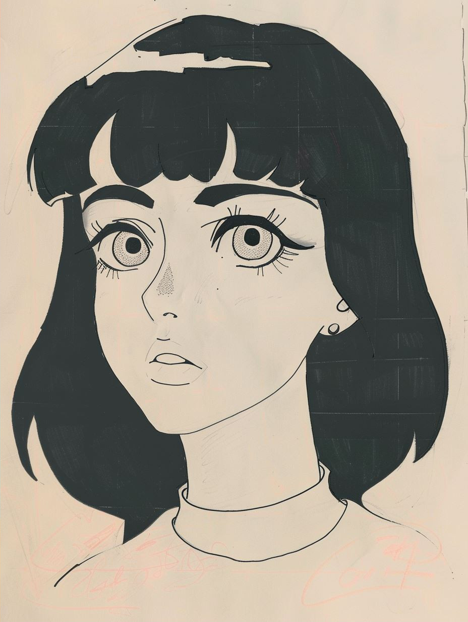 Abstract Modernist Portrait Study - Image 2