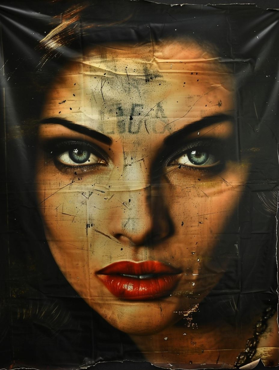 Fractured Beauty: A Study in Decay - Image 1