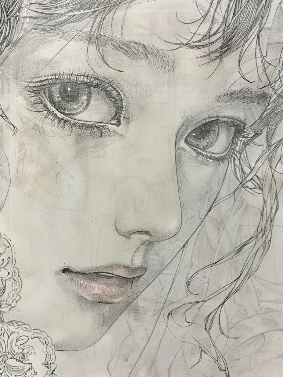 Ethereal Whispers in Pencil - Image 4