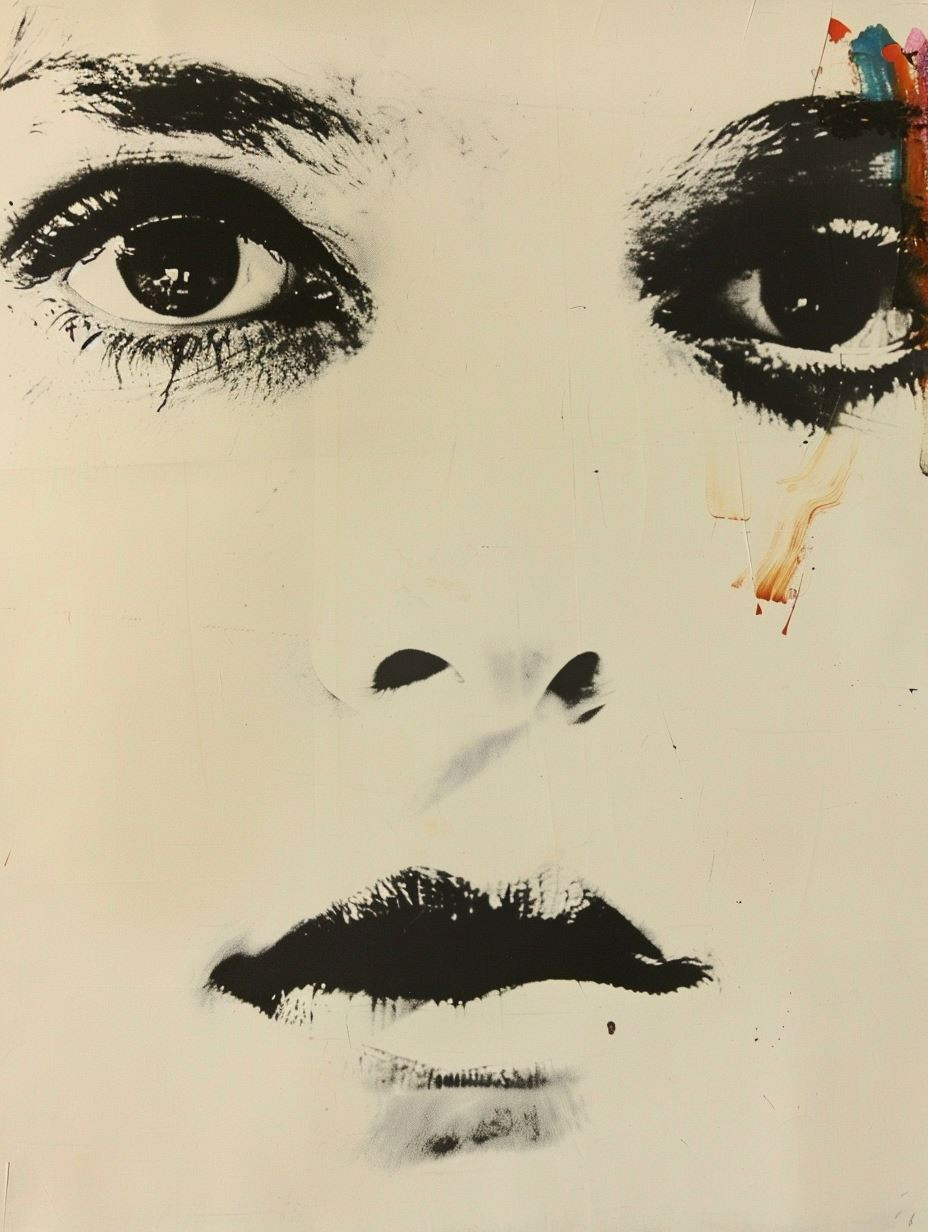 Abstract Fragmented Portrait Studies - Image 2