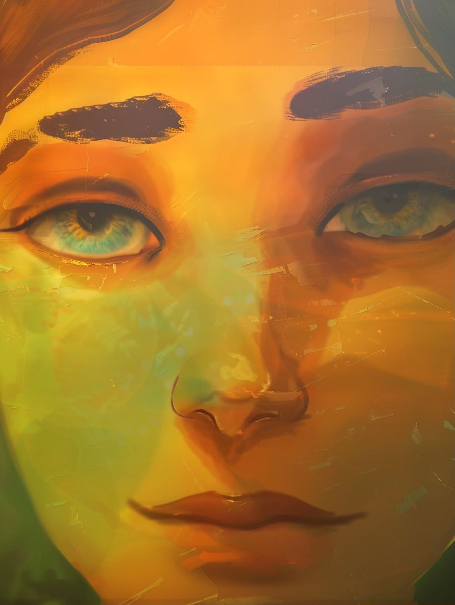Ethereal Portraits of Dreaming Faces - Image 1