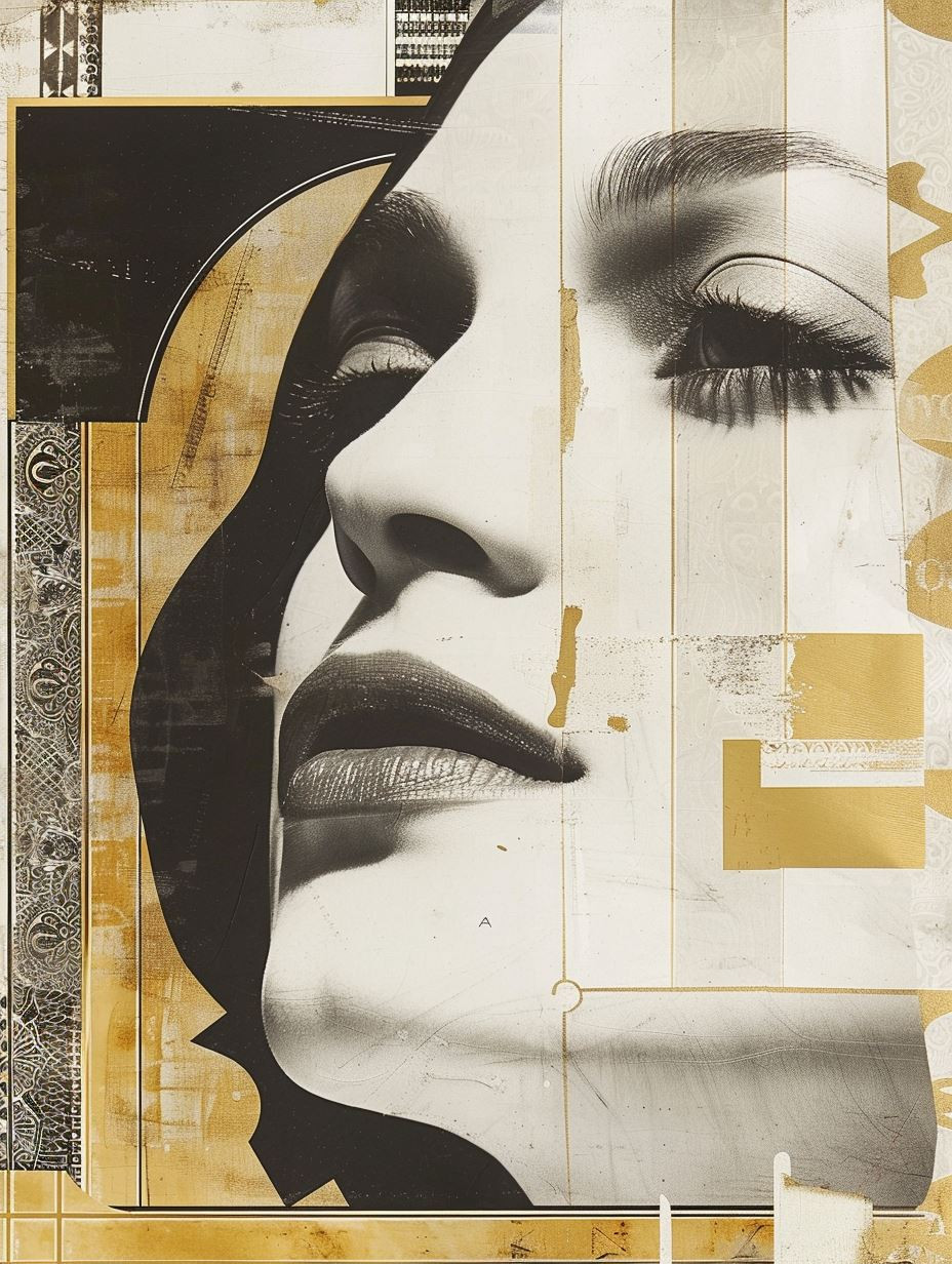 Golden Fragments of Feminine Beauty - Image 2