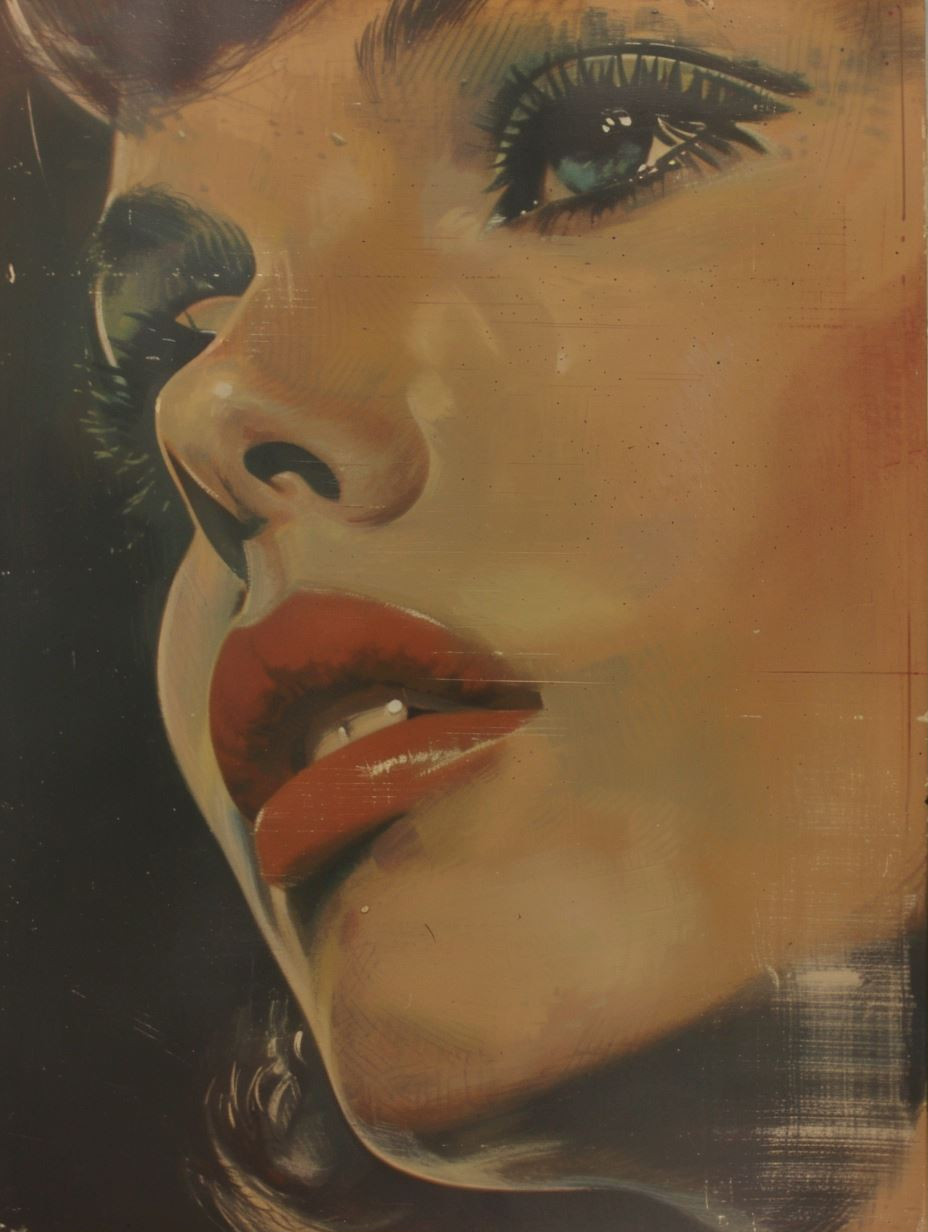 Vintage Glamour Gaze - Image 1