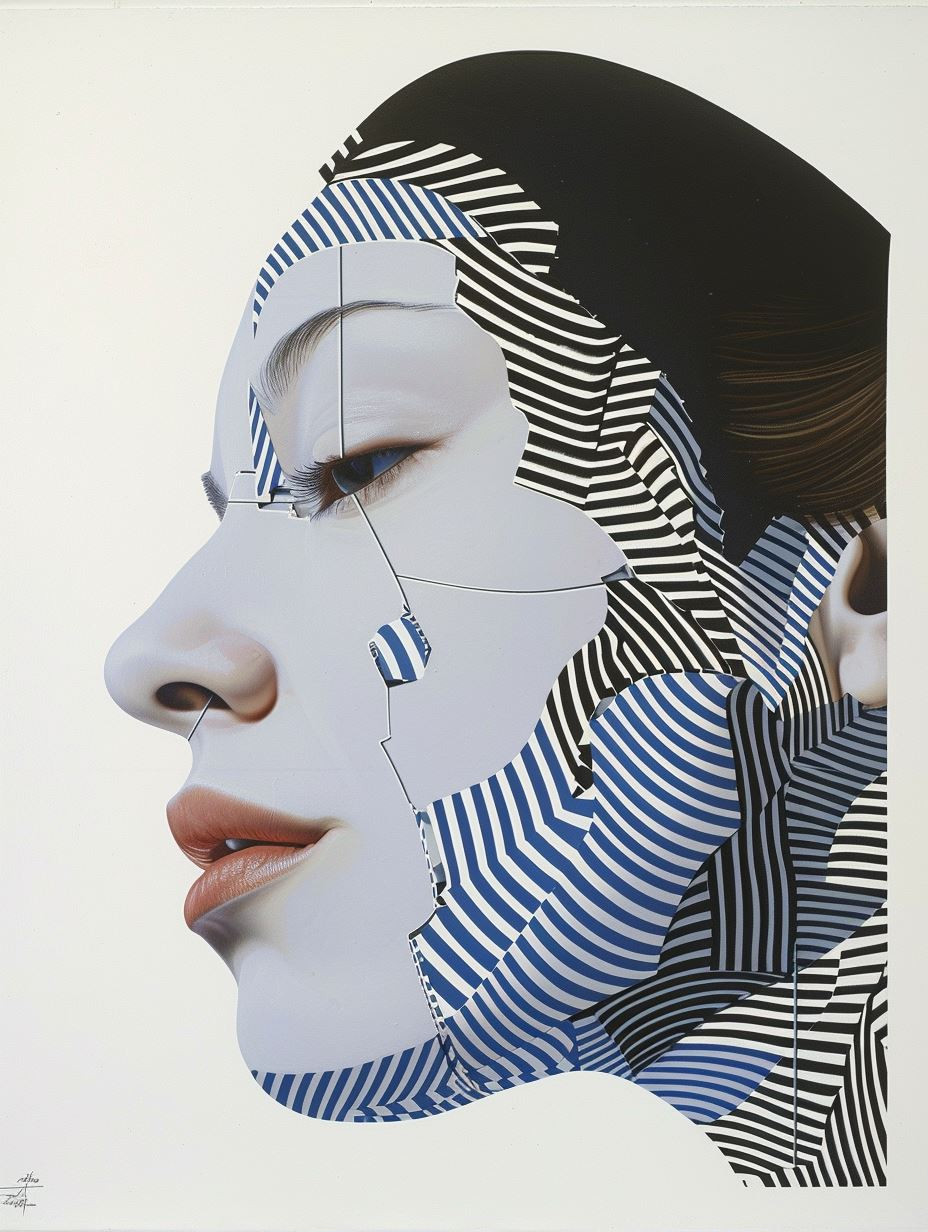 Fragmented Geometry of Human Form - Image 1