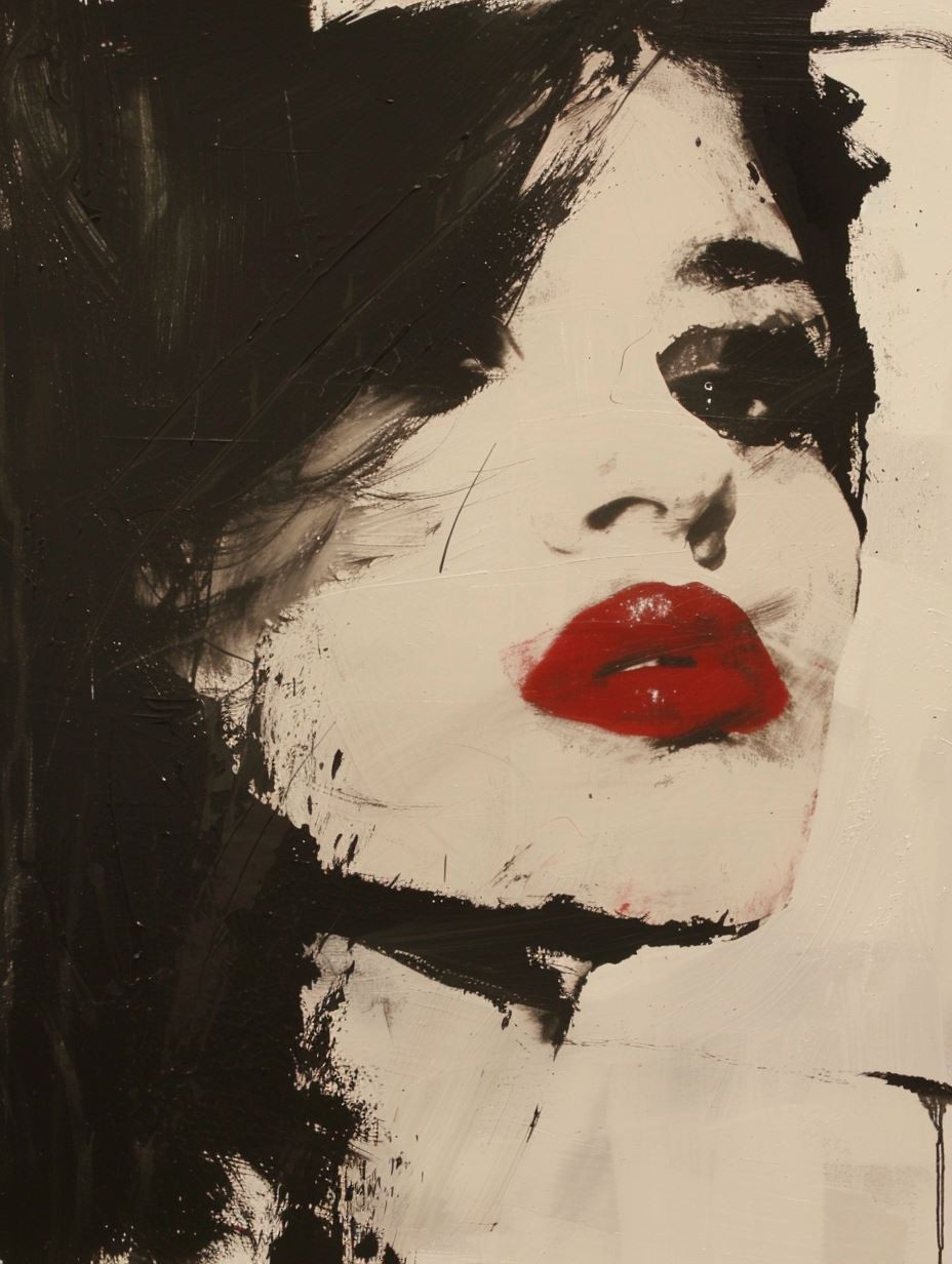 Moody Noir Ink Portraits - Image 3
