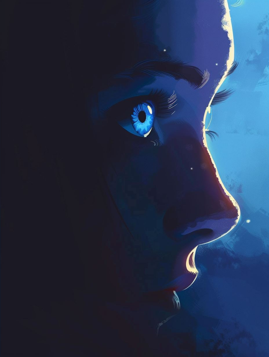 Gaze into the Azure Void - Image 2