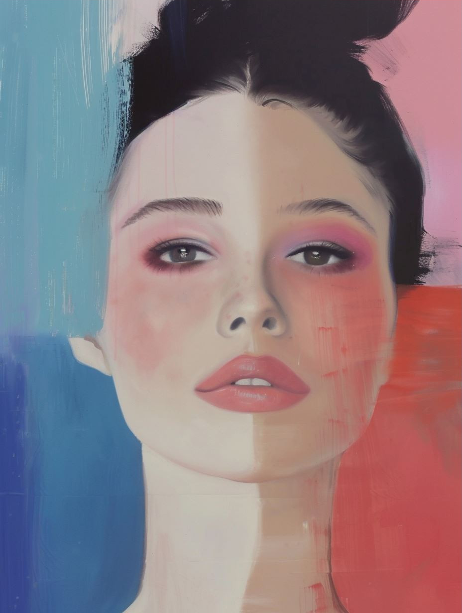 Fragmented Beauty: A Study in Color - Image 3