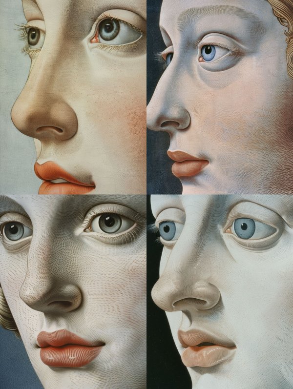 Classical Marble Portrait Studies