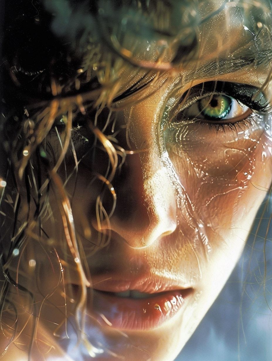 Fractured Gaze Through Glass - Image 3