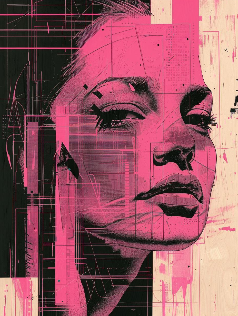 Neon Glitch Portraits - Image 3