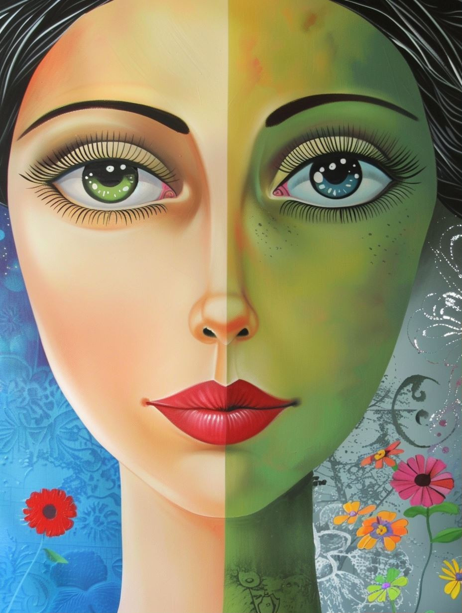 Ethereal Dualities of Feminine Beauty - Image 1